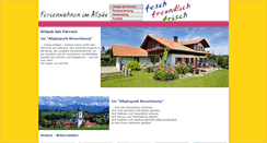 Desktop Screenshot of ferienhaus-ferroni.de